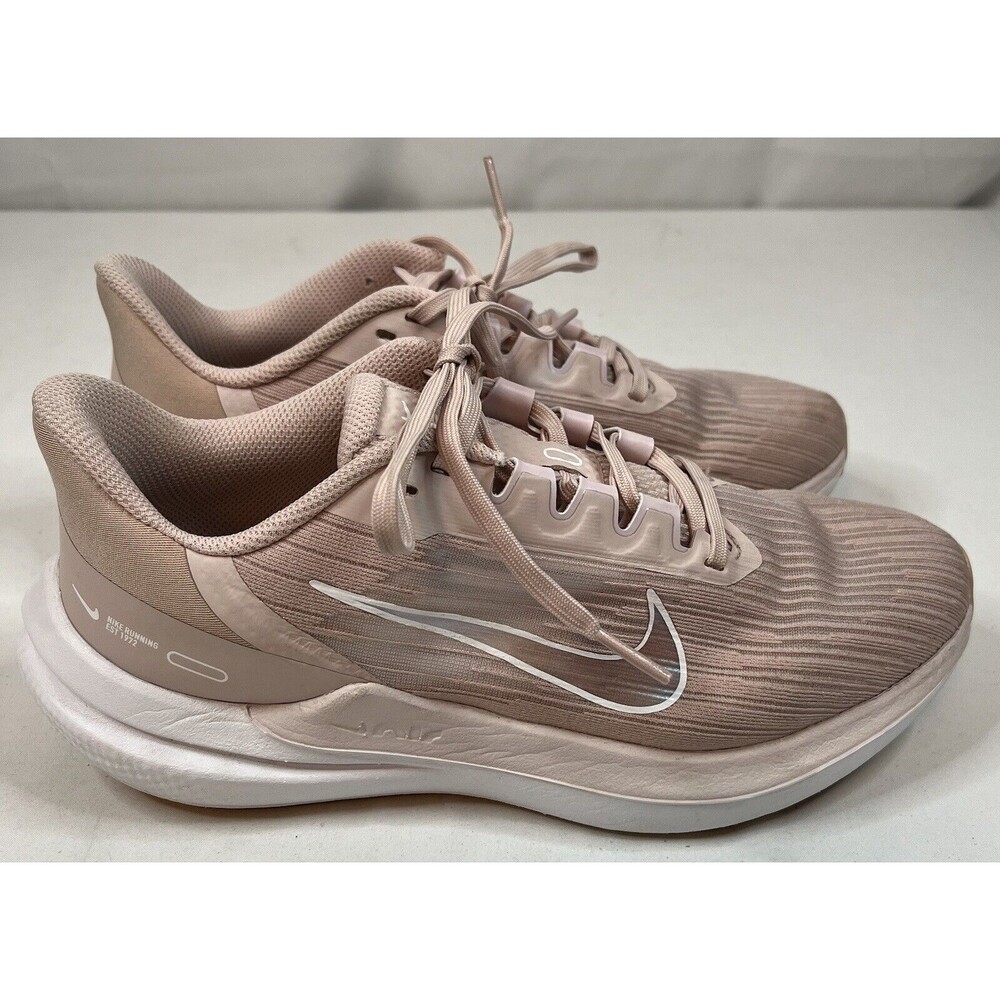 Nike Air Winflo 9 DD8686-600 Women Pink Oxford/White Running Sneaker Size 7.5